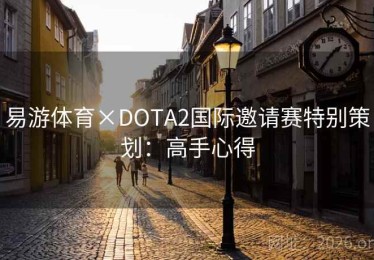 易游体育×DOTA2国际邀请赛特别策划：高手心得