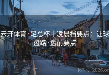 云开体育·足总杯｜凌晨档要点：让球盘路·盘前要点