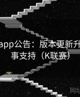 爱游戏app公告：版本更新升级与赛事支持（K联赛）