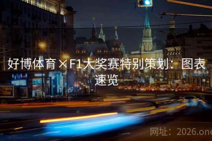 好博体育×F1大奖赛特别策划：图表速览