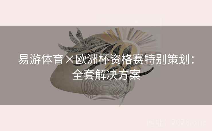 易游体育×欧洲杯资格赛特别策划：全套解决方案