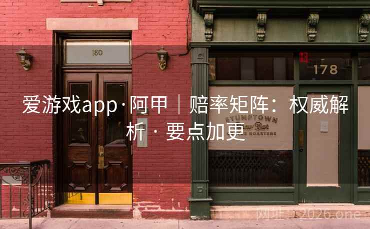 爱游戏app·阿甲｜赔率矩阵：权威解析 · 要点加更